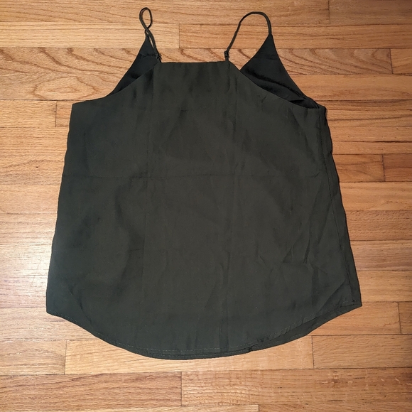 $4 LARGE V Neck Spaghetti Strap Tank Tops Dressy Casual Camisole Blouses Sleeve - Picture 3 of 7